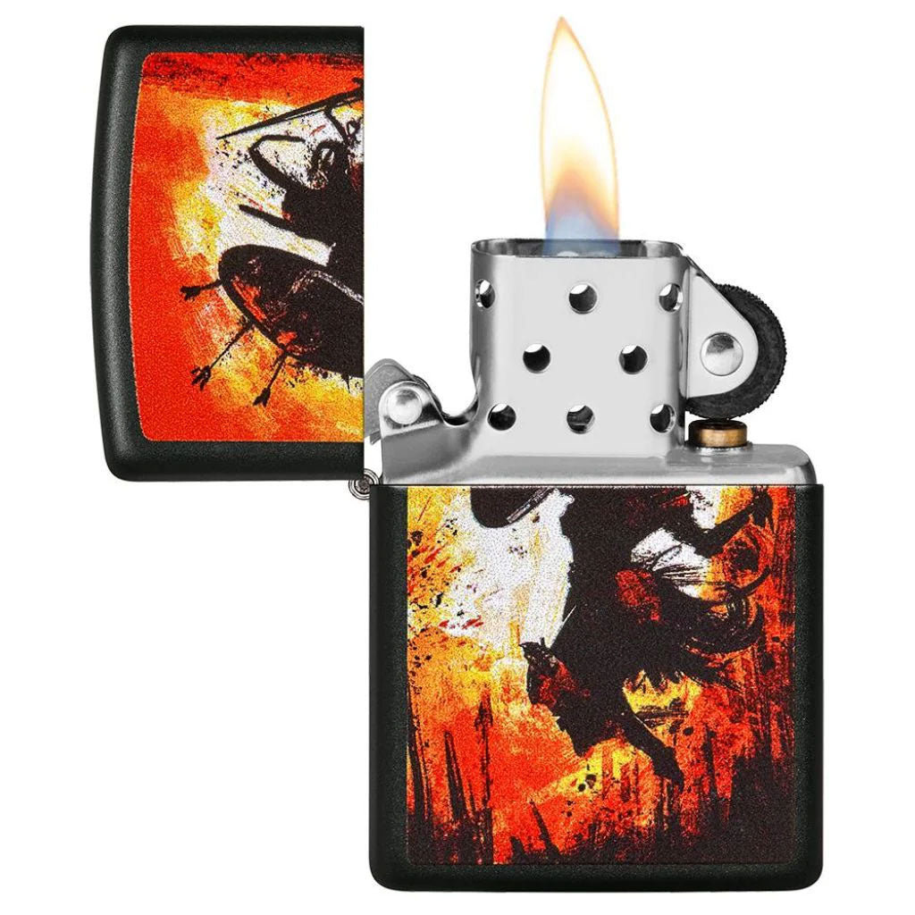 Zippo Spiritual 49405 Warrior Design Lighter