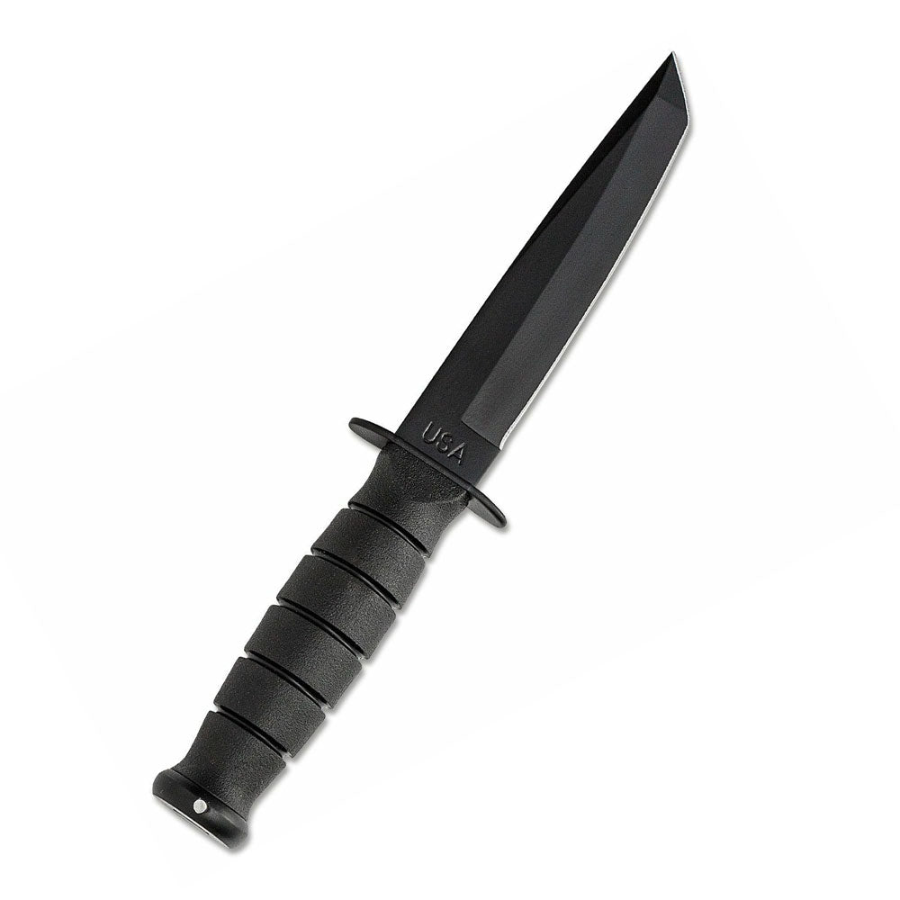 Ka-Bar 5054 Short Black Tanto Fixed Blade