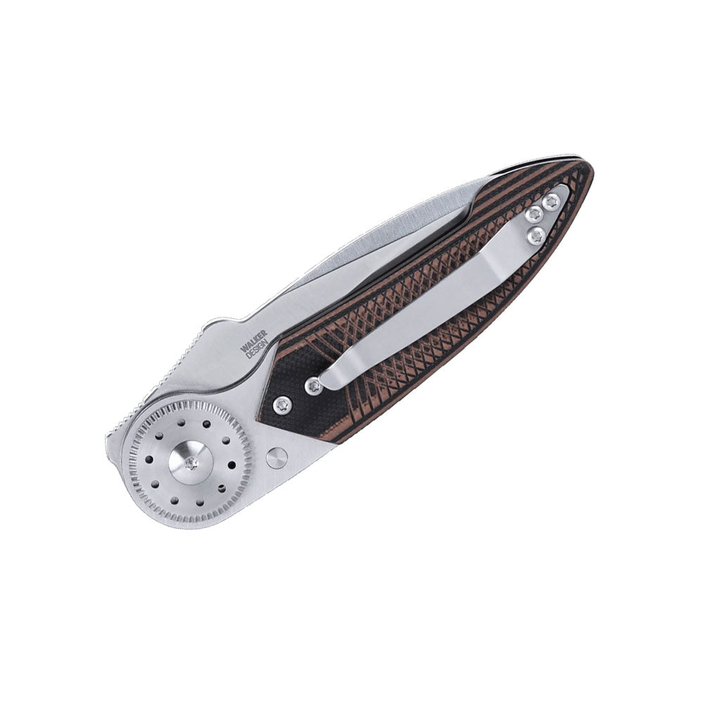 CRKT 4200 Walker Blade Lock (Satin/Brown G10 Handle)
