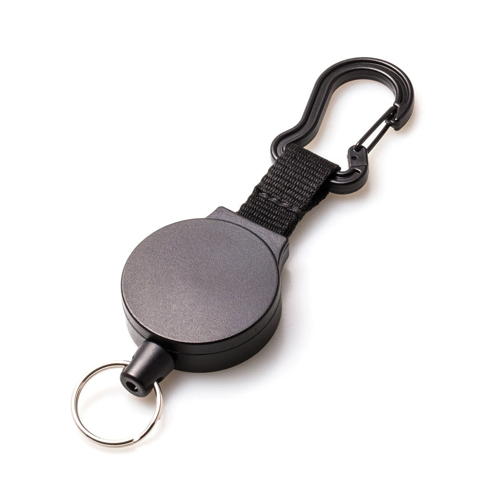 KEY-BAK MID6 Heavy Duty Retractable Keychain (With Carabiner)