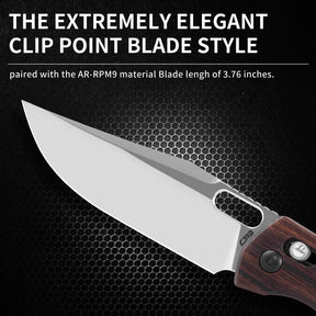 CJRB 1936-EB Prado (Ebony Wood) Folding Knife