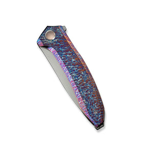 WE KNIFE WE23070-4 Acuminal (Flamed Titanium Handle)