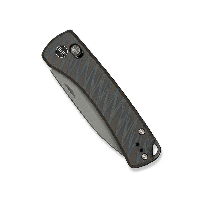 WE KNIFE WE22046-3 Nightblade (Tiger Stripe Titanium Handle)