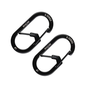 Nite Ize G-Series Dual Chamber #1 Carabiner (2 Pack)