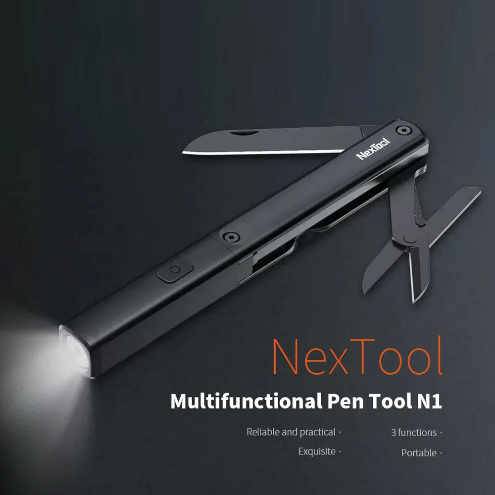 NexTool NE20026 3-In-1 Pen-Shaped Flashlight N1 Multitool