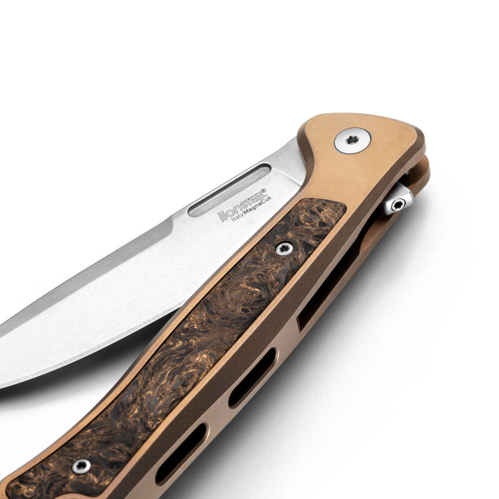 LionSteel Skinny (Bronze Titanium Handle)