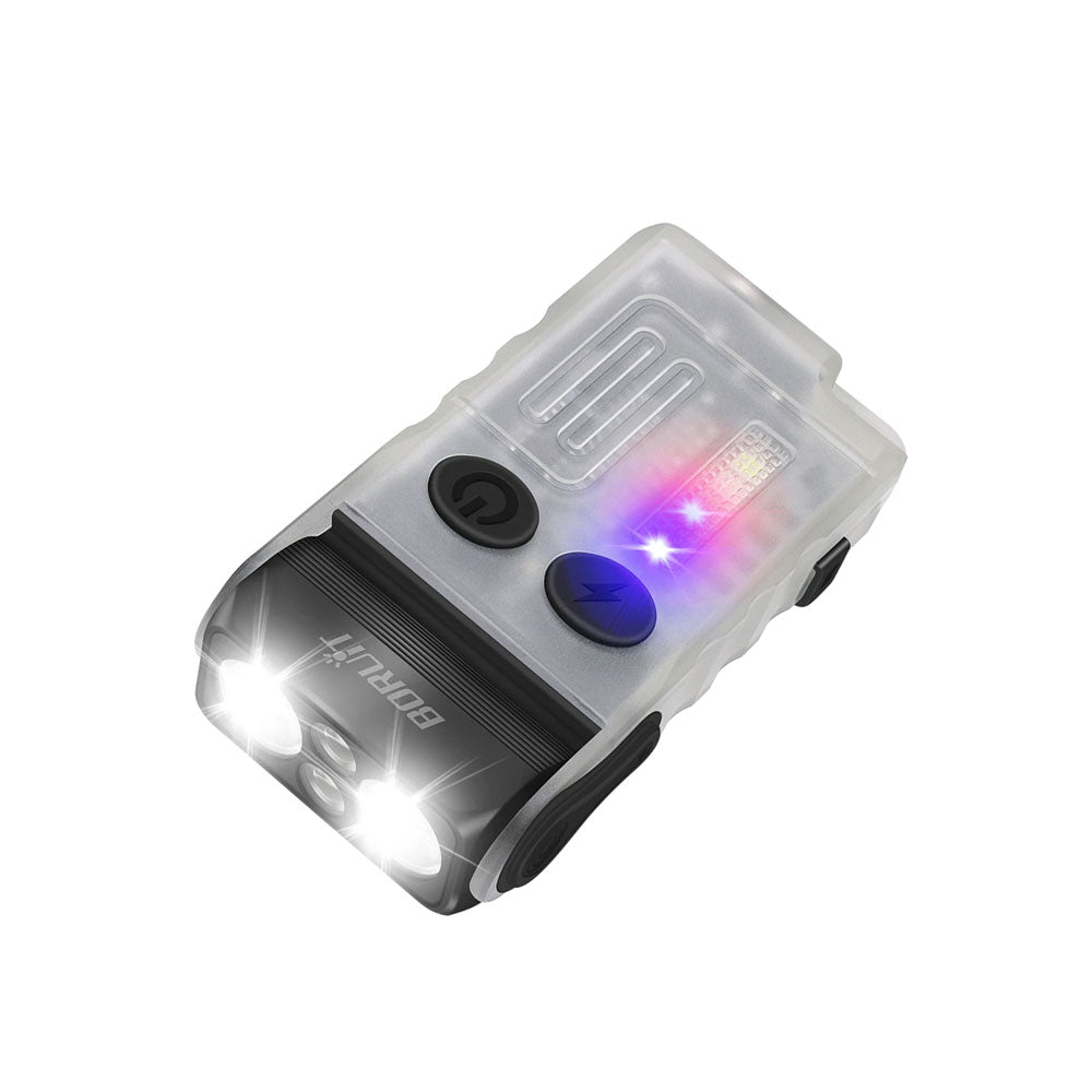 Boruit V20 EDC Rechargeable Flashlight (1000 Lumens) (Glow In The Dark)