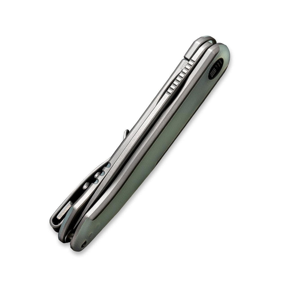 WE KNIFE WE20043-2 Smooth Sentinel (Titanium & Natural G10 Handle)