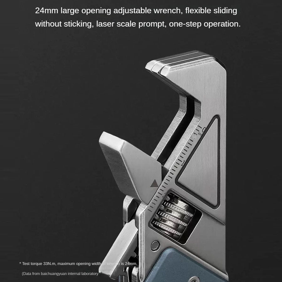 NexTool NE20270 6-In-1 Light Duty Wrench W1 Multitool