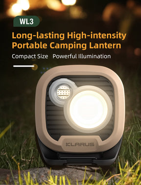 Klarus WL3 camping light multiple lighting modes