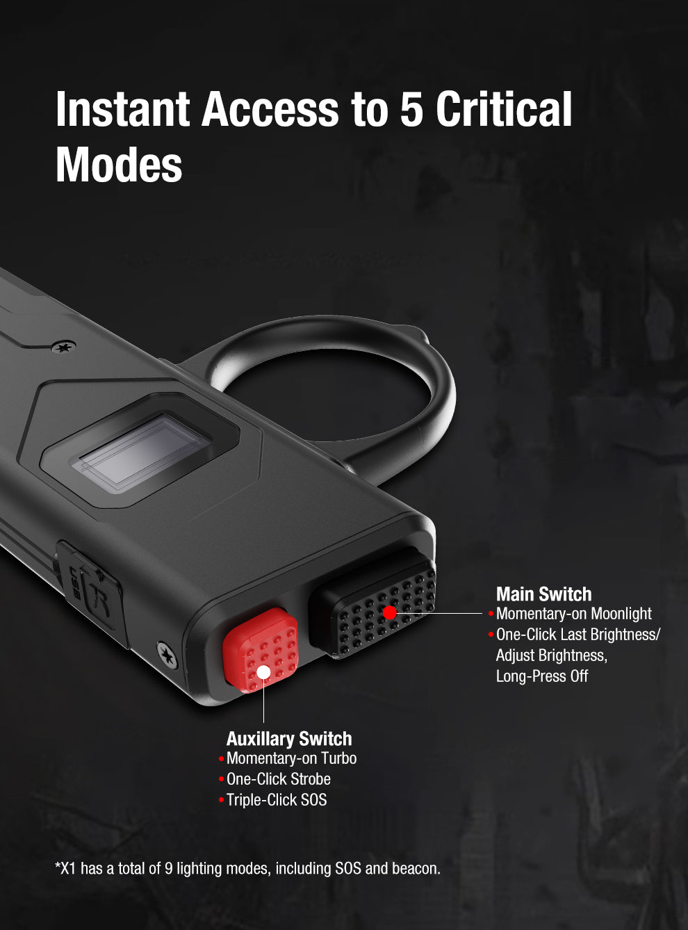 Klarus X1 feature 12
