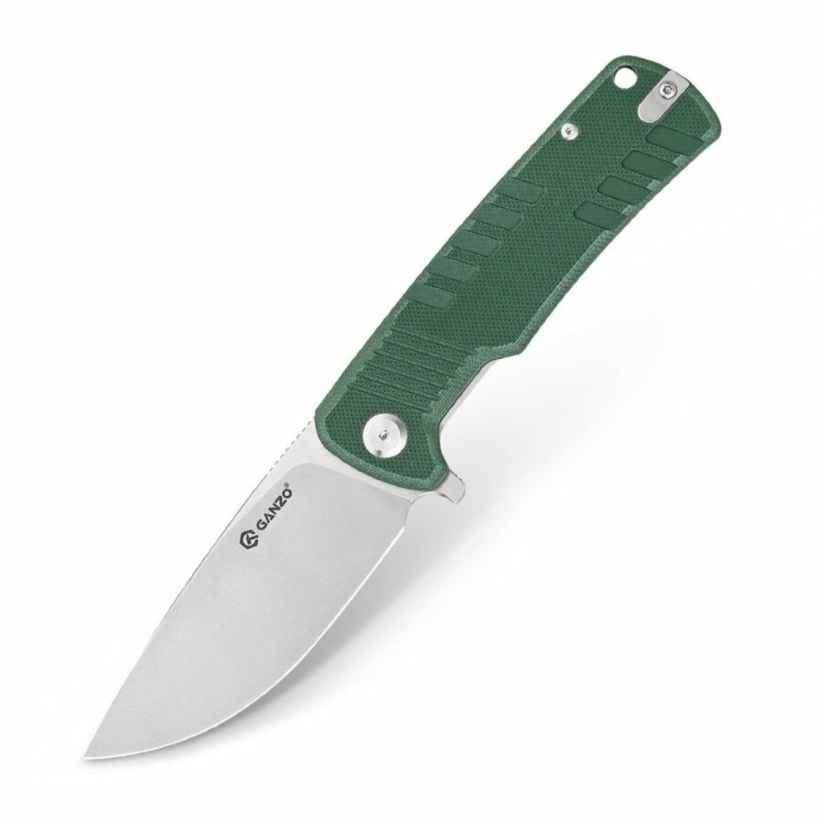 Ganzo G769-GR Liner Lock D2 Steel G10 Folding Knife (Green)