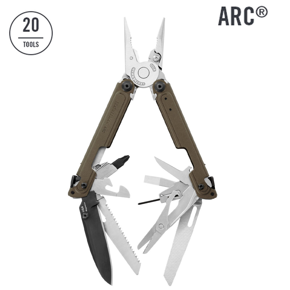Leatherman ARC Talos Multitool (Bronze Cerakote Steel Handle)