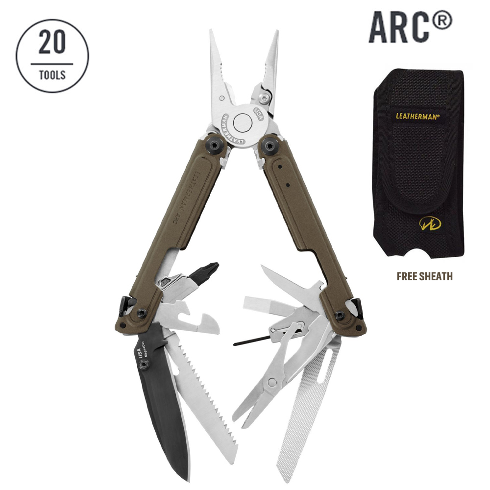 Leatherman ARC Talos Multitool (Bronze Cerakote Steel Handle)
