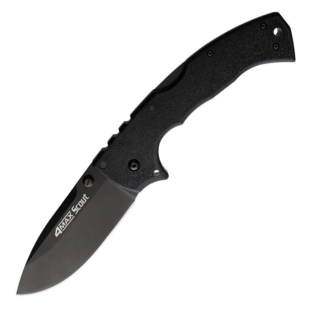 Cold Steel 4-Max Scout Black Folding Blade (AUS10A)