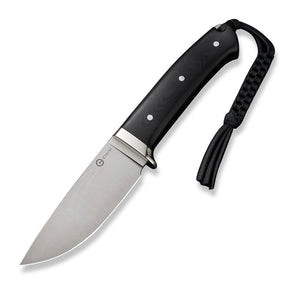 Civivi C23044-1 Cloud Peak Fixed Blade (Black G10 Handle)