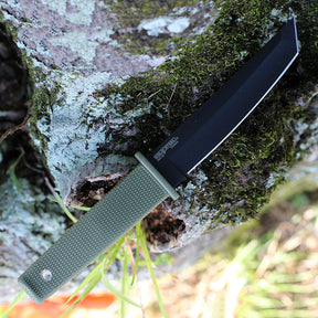 Cold Steel Kobun Black Fixed Blade (OD Green Handle)