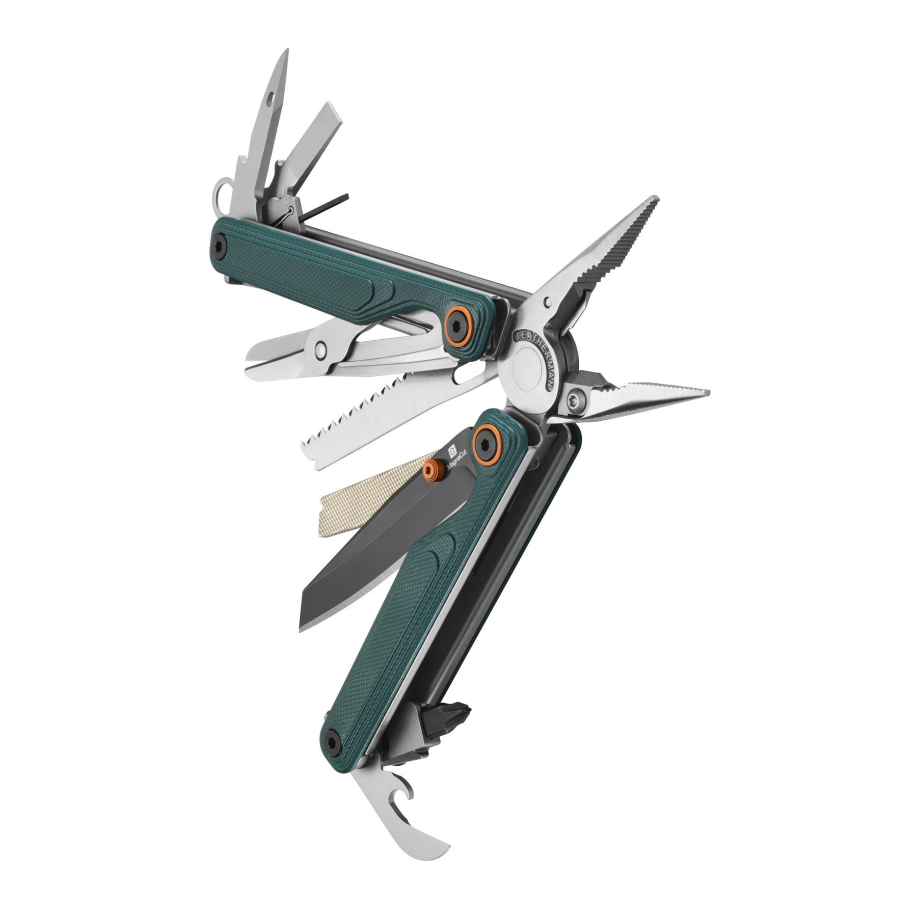 Leatherman Wave® Alpha Multitool (Cascadia Green G10 Handle)