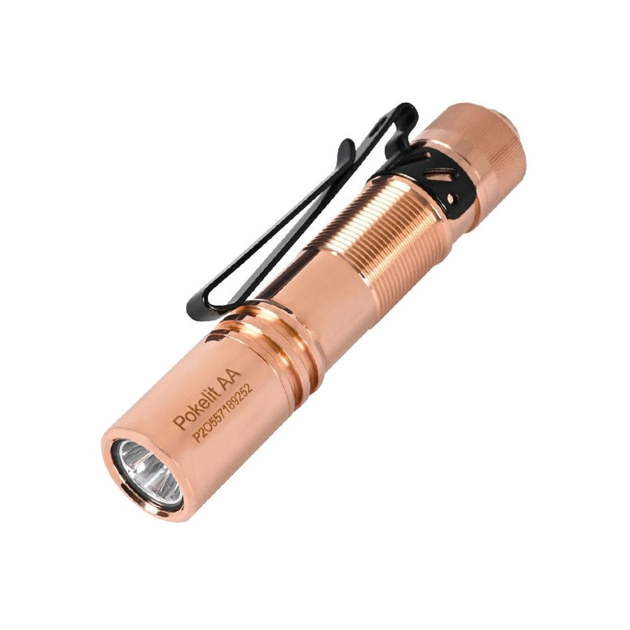 Acebeam Pokelit AA Cu Copper Flashlight (500 Lumens)