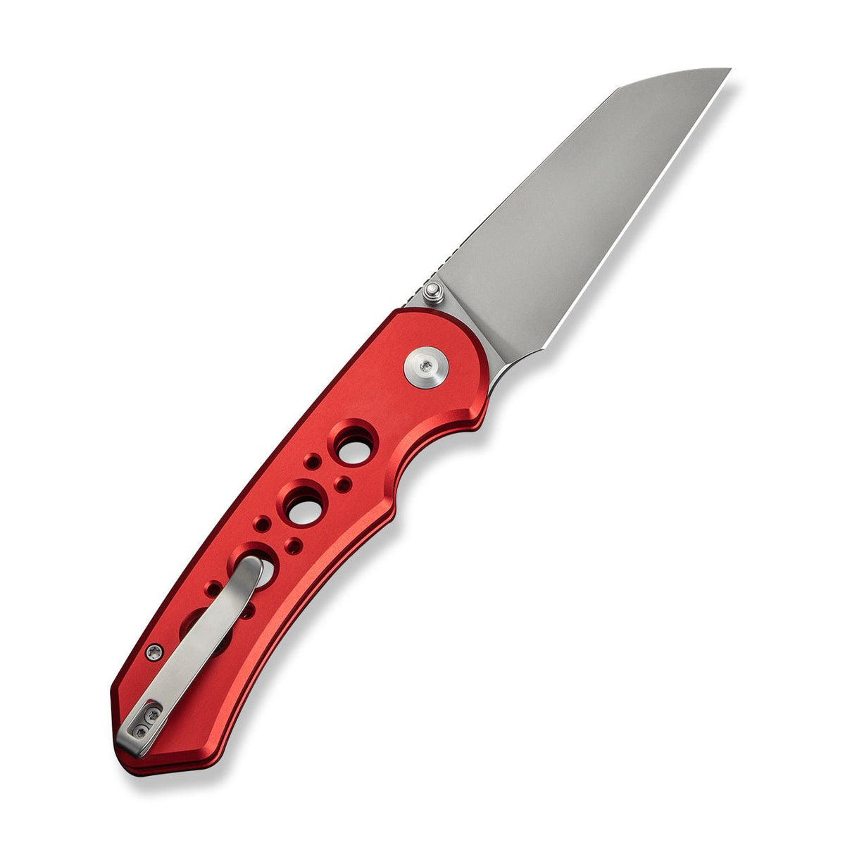Civivi C24067-2 Pragma Prime Folding Knife (Red Milled Aluminum Handle)