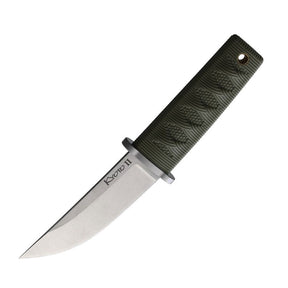 Cold Steel Kyoto II Drop Point Fixed Blade (OD Green Handle)