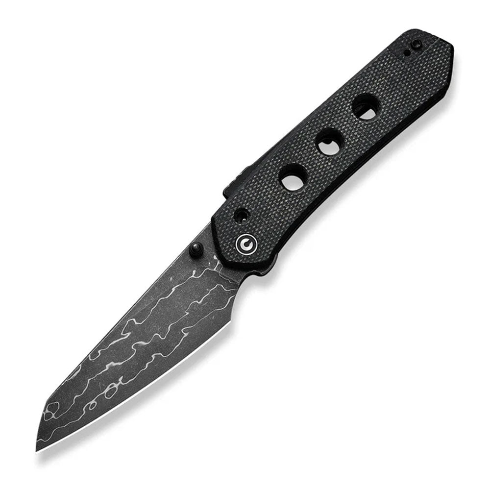 Civivi C22036-DS2 Vision FG Folding Knife (Black Micarta Handle)