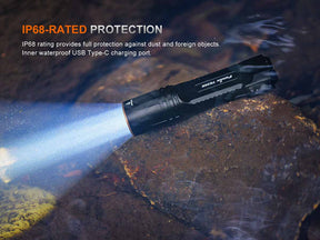 Fenix TK35R + UV Multi-Mode Rechargeable Flashlight (5800 Lumens)