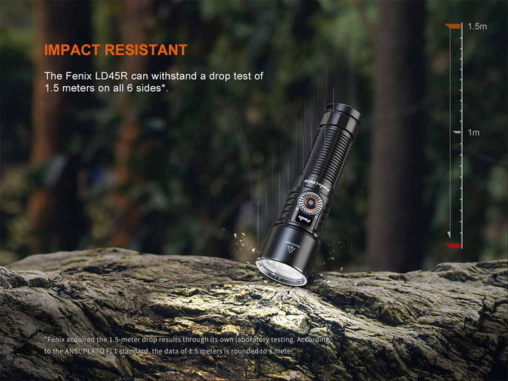 Fenix LD45R LED Rechargeable Flashlight (2800 Lumens)