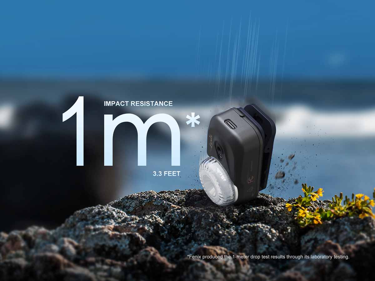 Fenix HL17R Rechargeable Headlamp + Clip Light (500 Lumens) (2 Versions)