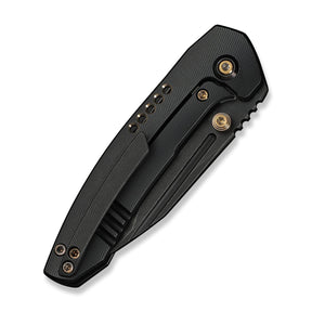 WE KNIFE WE24043-1 Micro Trogon (Black Titanium Handle)