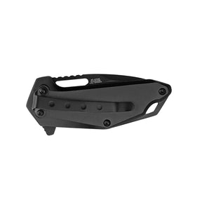 MTech A2040BK Linerlock Assisted Folding Blade (Black Anodized Aluminum Handle)