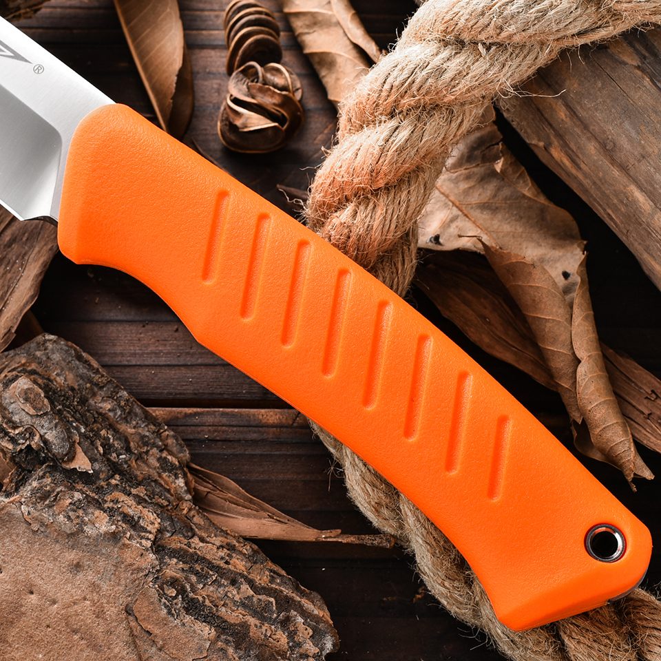 Tonife HKT6001OG-S Ares Fixed Blade (Orange TPE Handle)