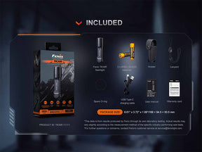 Fenix TK35R + UV Multi-Mode Rechargeable Flashlight (5800 Lumens)