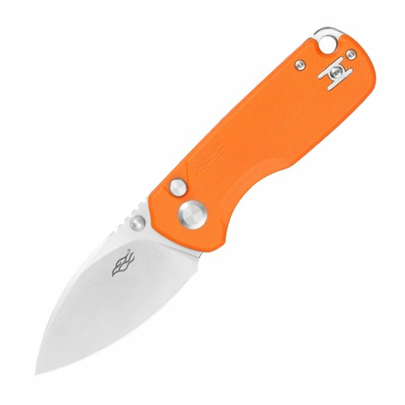 Ganzo FH925-OR Button Back Lock D2 Steel G10 Folding Knife (Orange)