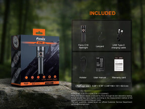 Fenix C16 Palm-Sized Rechargeable Flashlight