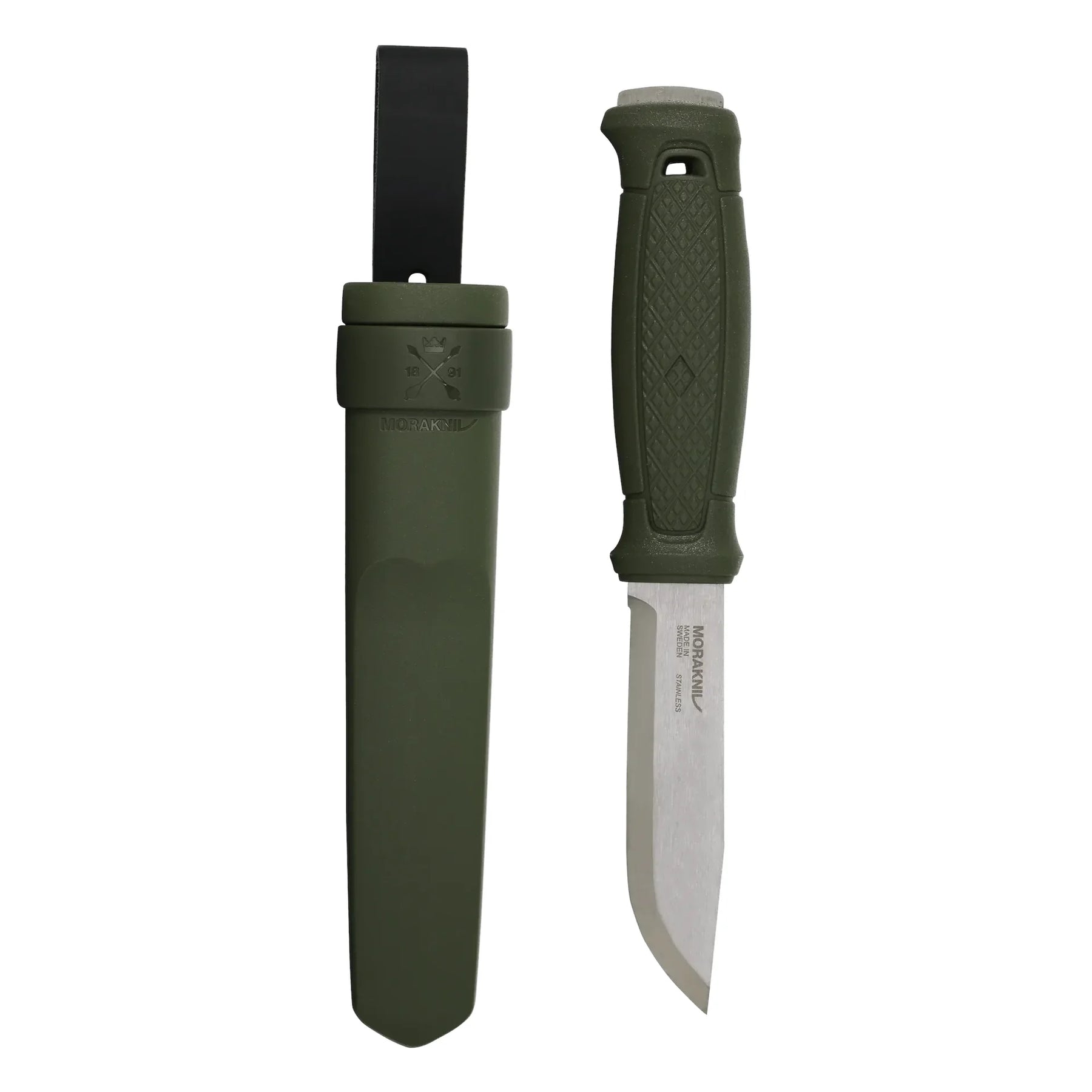 MoraKniv Garberg Bushcraft Knife 14472 (S) (Military Green)