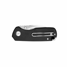 Ganzo FH925-BK Button Back Lock D2 Steel G10 Folding Knife (Black)