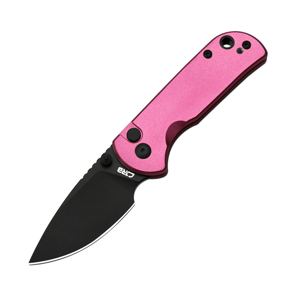 CJRB 1934-BPK Mica (Black PVD Pink Aluminum) Folding Knife