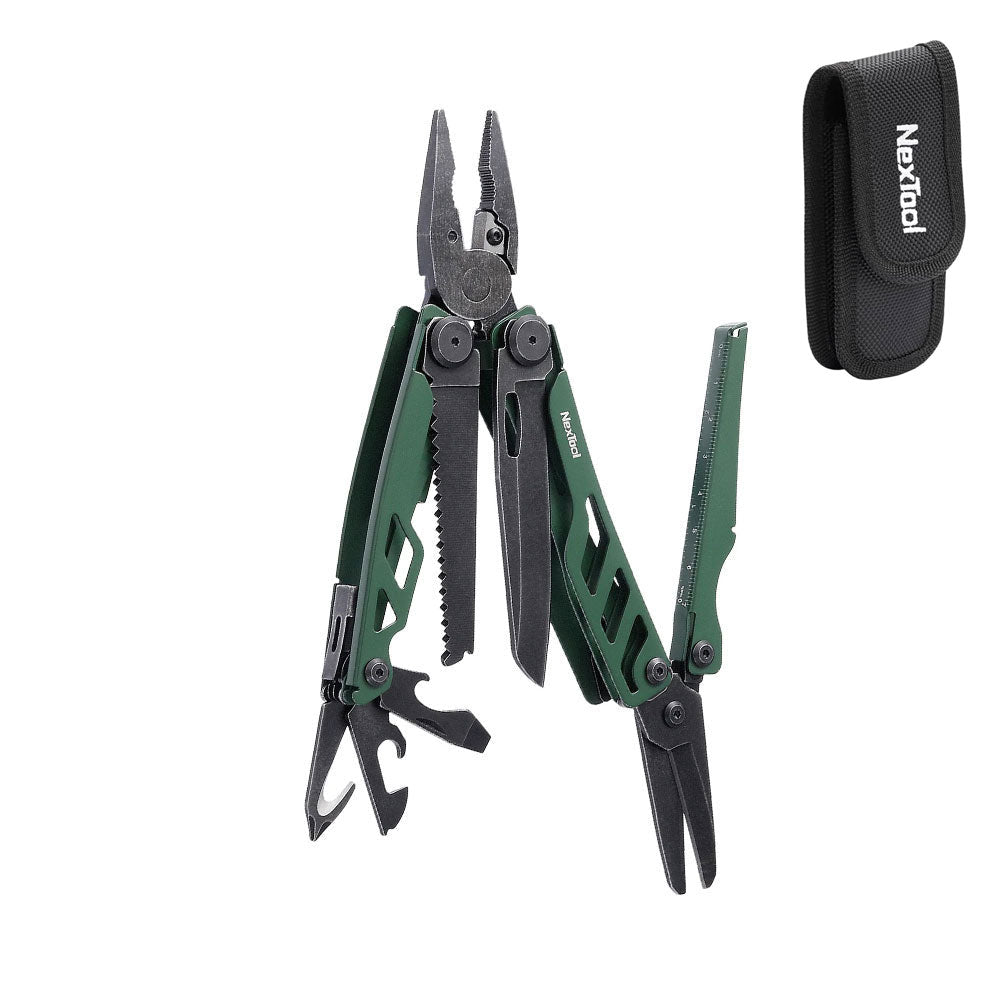 NexTool NE20278 16-In-1 Flagship Pro Multitool (Green)