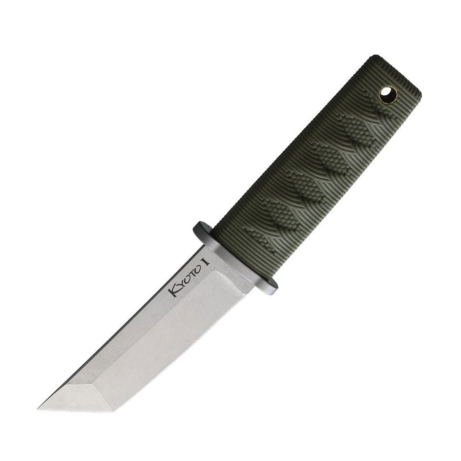 Cold Steel Kyoto I Tanto Fixed Blade (OD Green Handle)