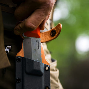 Leatherman Pioneer Orange Pop close up