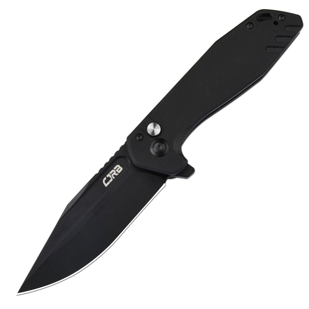 CJRB Riff (Black PVD Black G10) Folding Knife