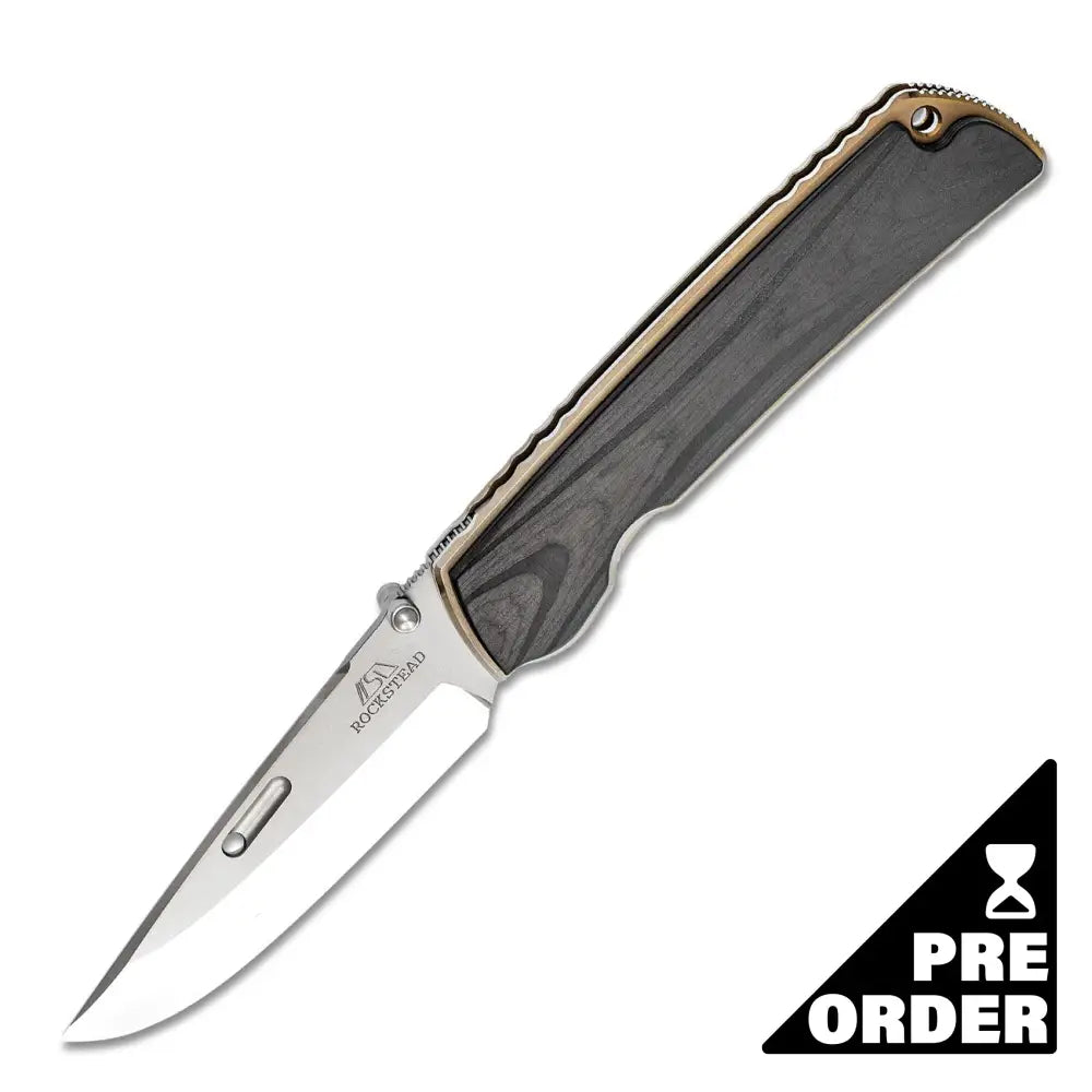 Rockstead Higo Ii X-Cf-Zdp-Sg Folding Knife (Carbon Fiber Handle)