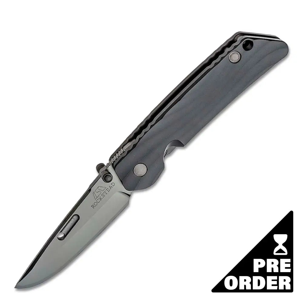 Rockstead Hizen-Dlc Folding Knife (Duralumin Handle)