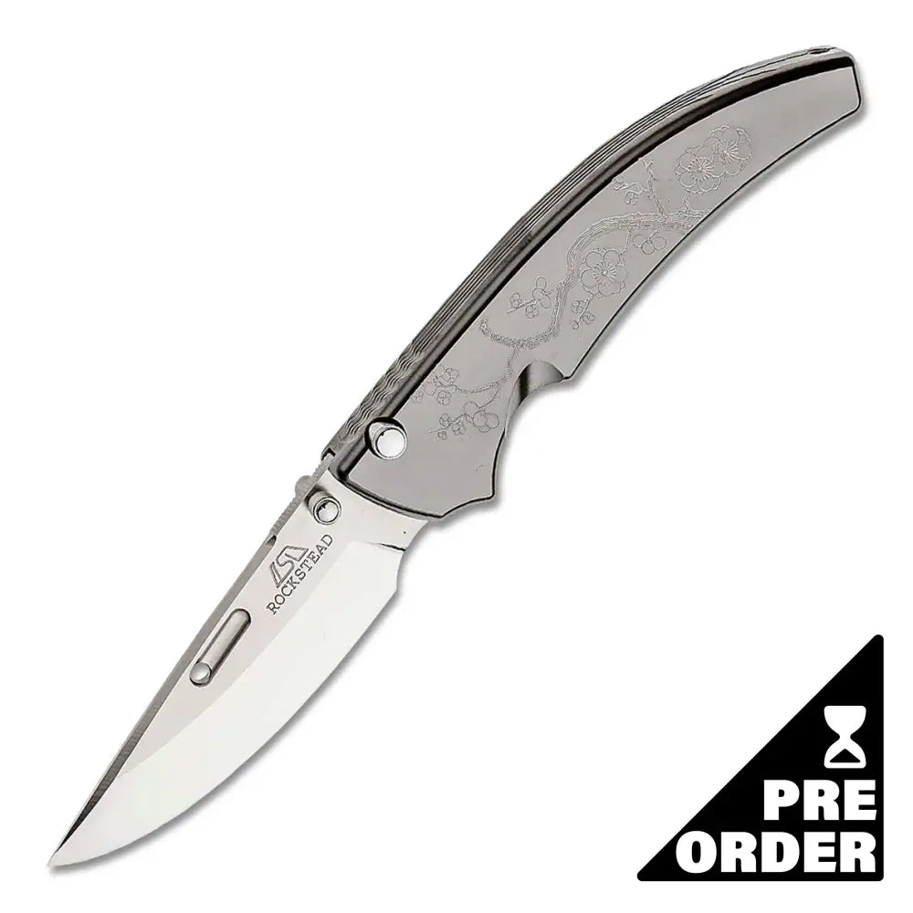 Rockstead Shu-C-Zdp Folding Knife (Titanium Handle)