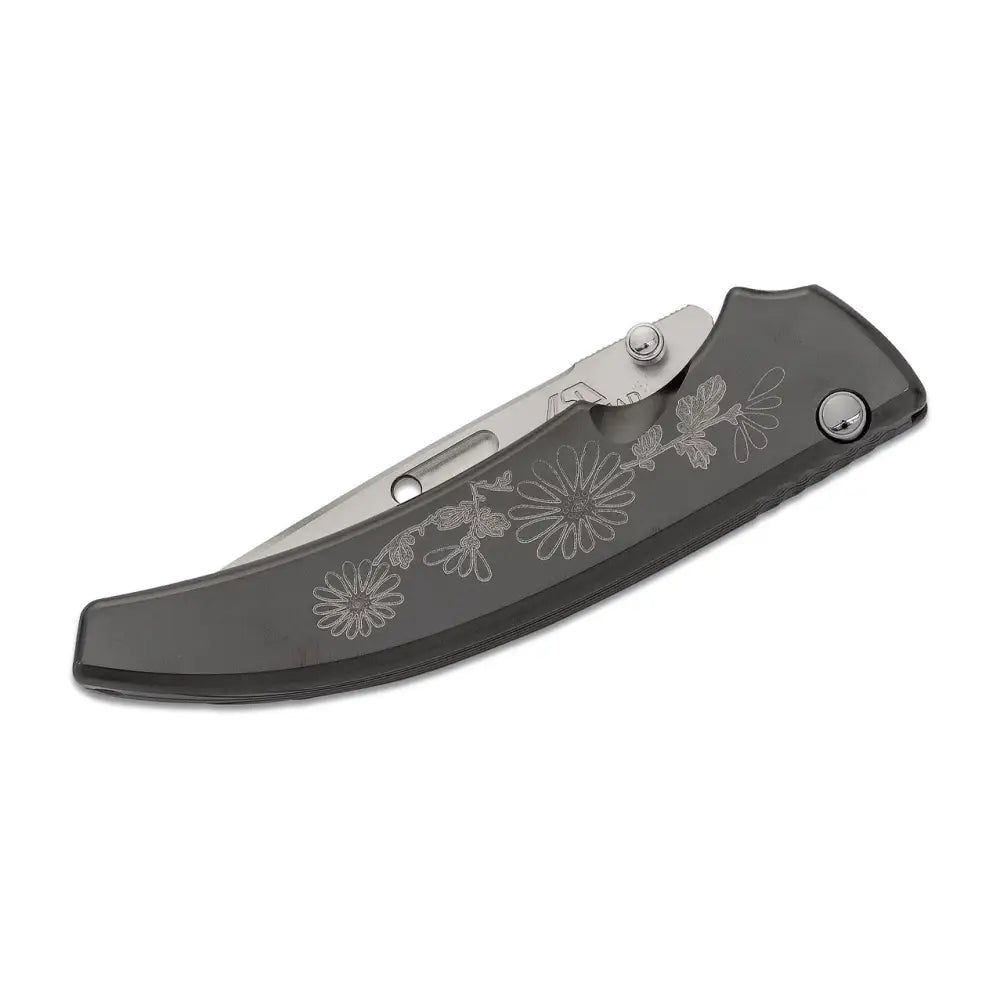 Rockstead Shu-Cb-Zdp Kiku Folding Knife (Dlc Coated Titanium Handle)