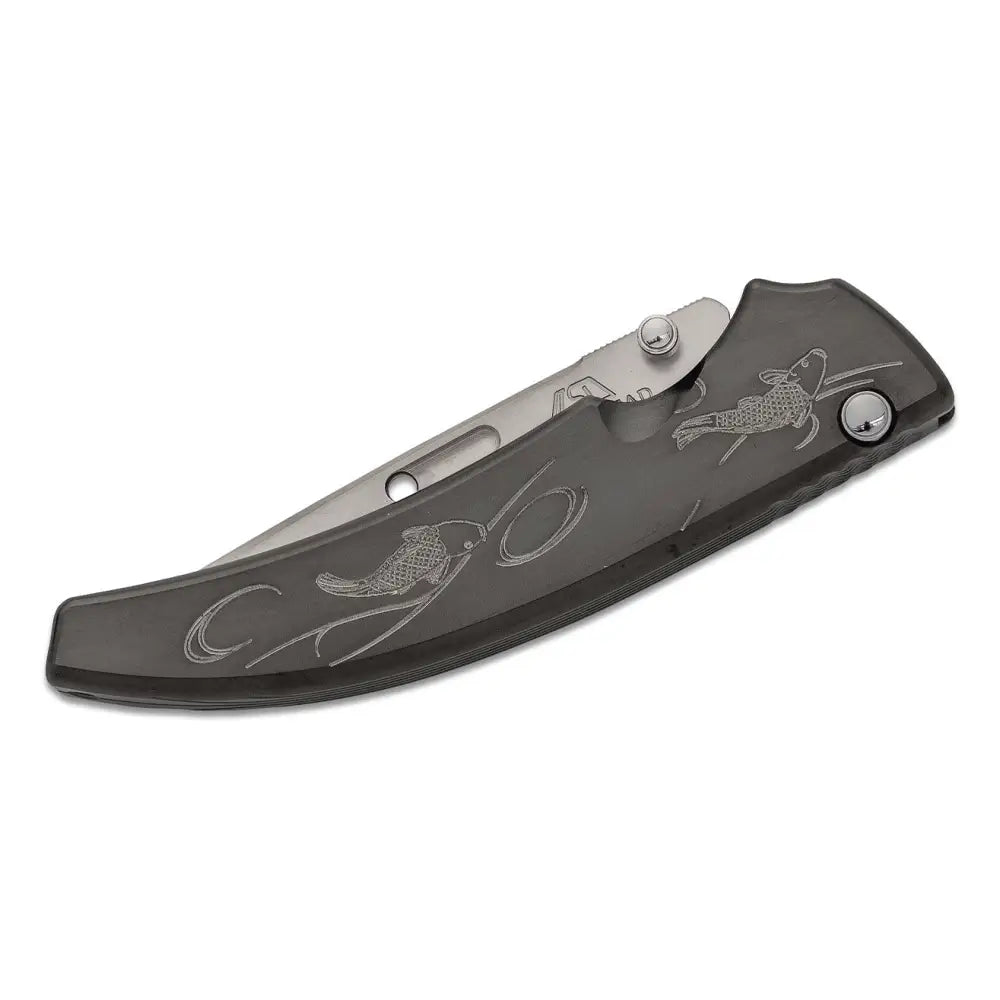 Rockstead Shu-Cb-Zdp Koi Folding Knife (Dlc Coated Titanium Handle)