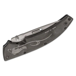 Rockstead Shu-Cb-Zdp Koi Folding Knife (Dlc Coated Titanium Handle)