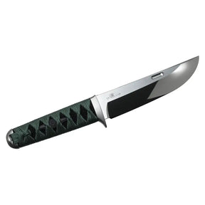 Rockstead Un-Zdp Fixed Blade (Green Uguisu Silk Wrapped Handle)