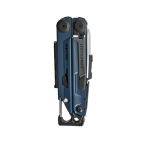 Leatherman Signal Multitool Nocturnal closed showing pocket clip and hammer
